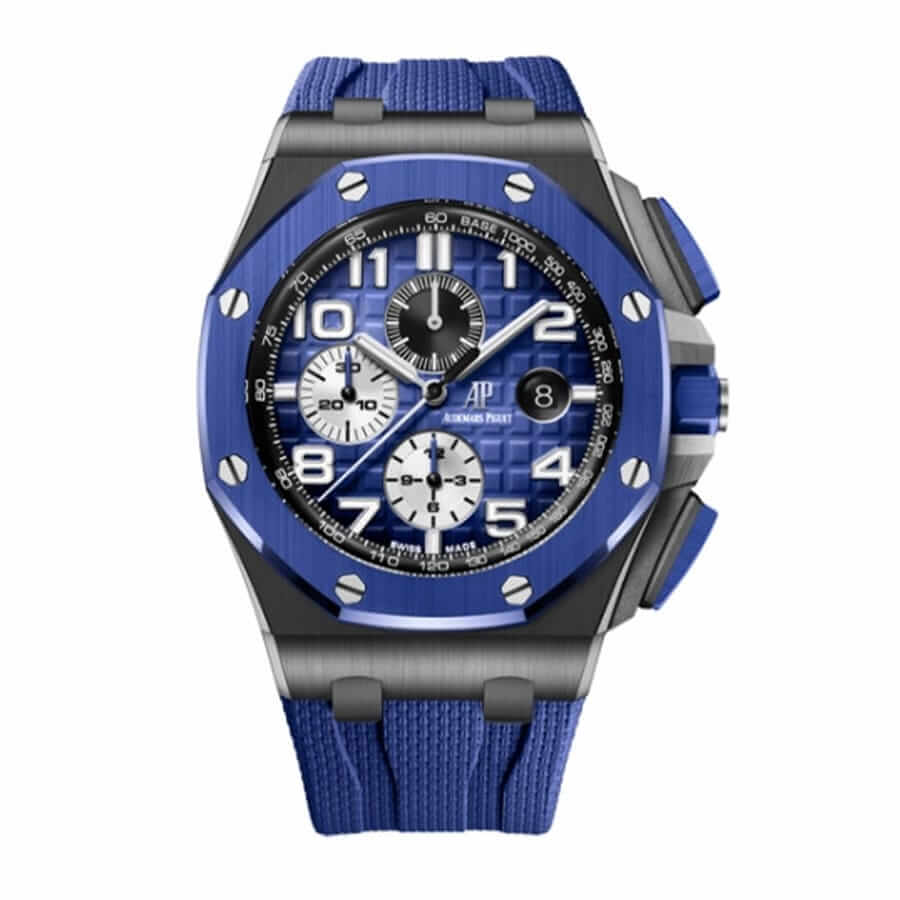 Audemars Piguet Black Blue Ceramic Replica-fasswatch