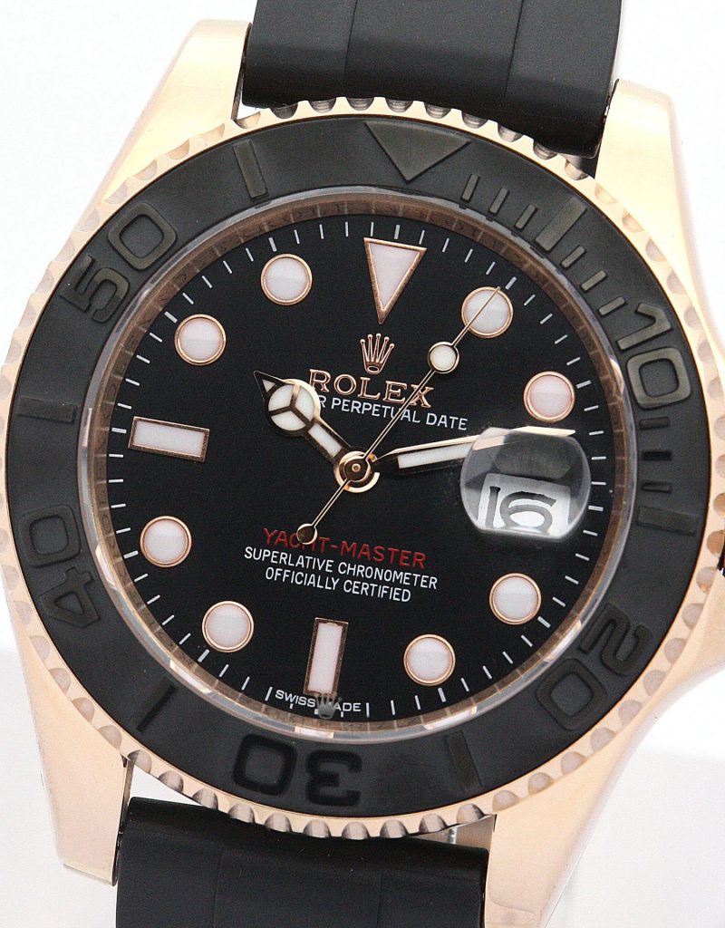 Replica Rolex Yacht-Master 40mm Black Dial 169622-fasswatch