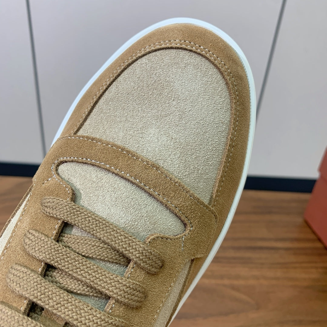 LP NEWPORT WALK SNEAKERS LIGHT BROWN SUEDE、mysite、Cacoeks