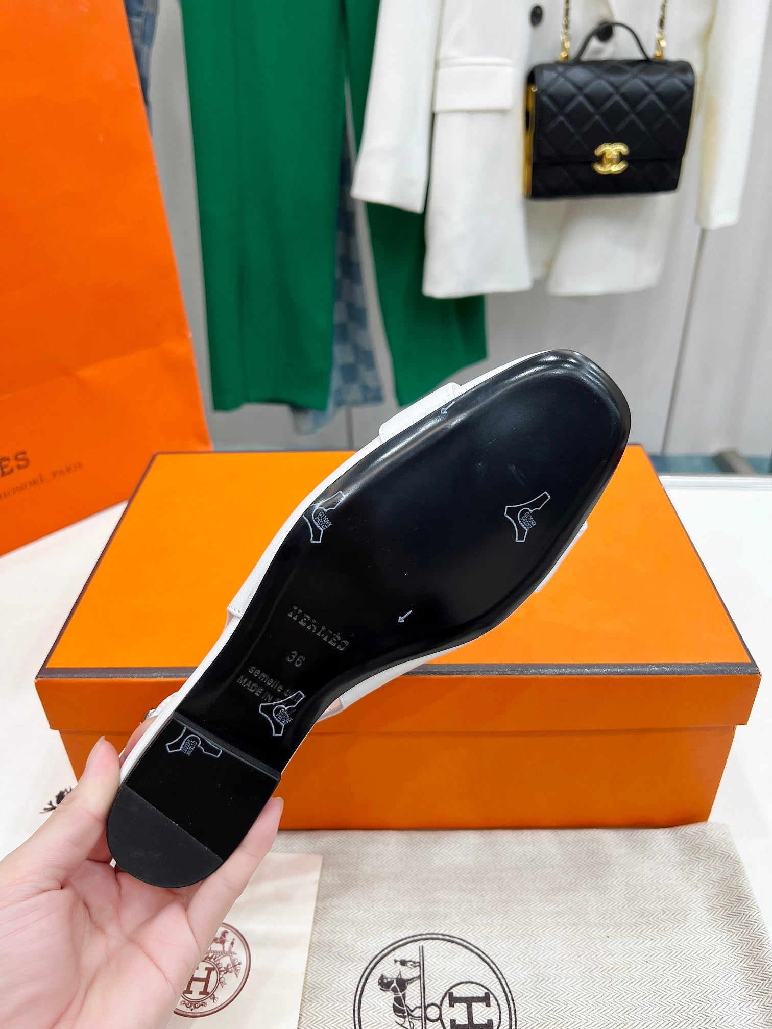 INNOCENTE SLINGBACK WHITE CALFSKIN、mysite、Cacoeks