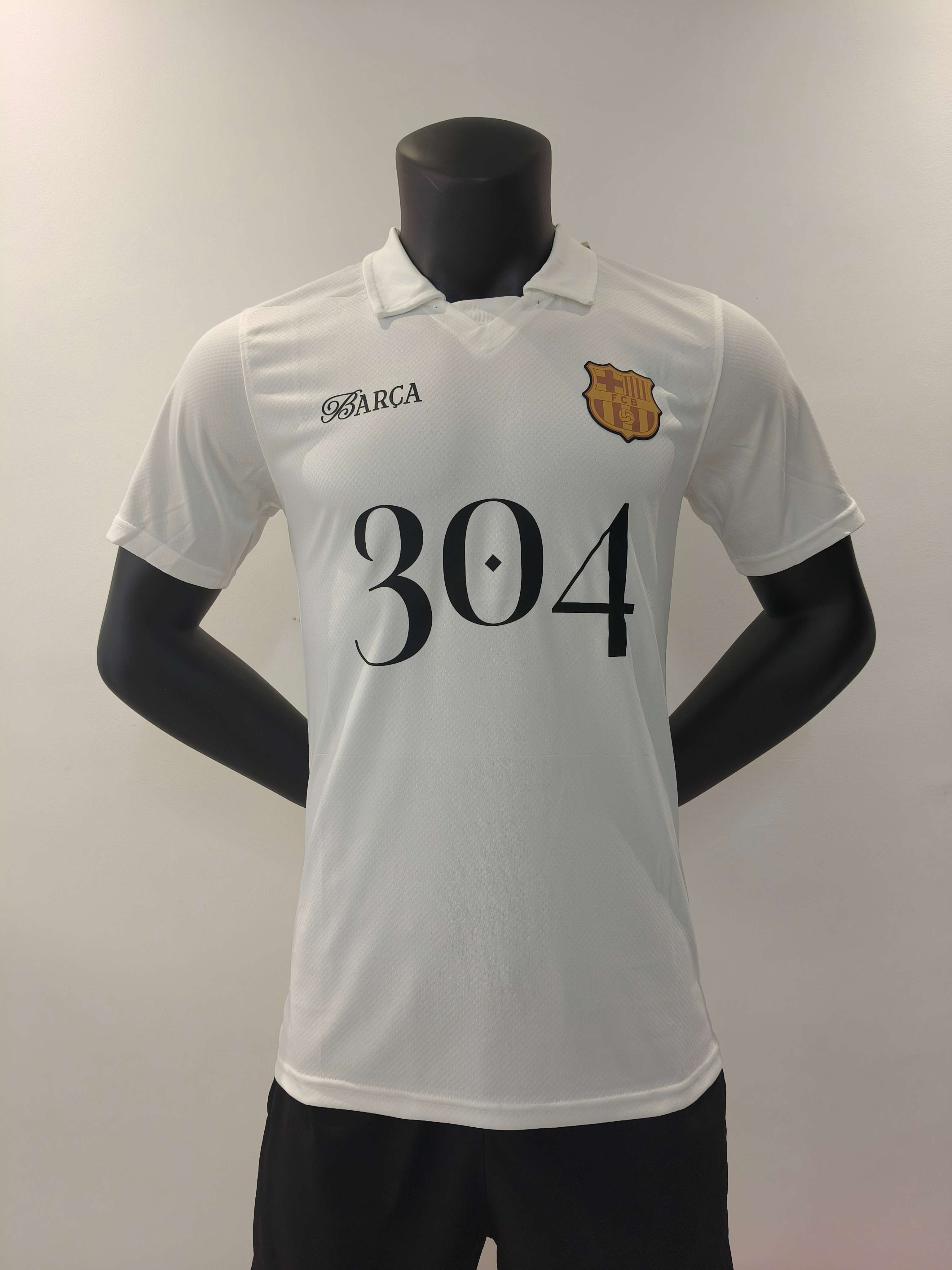 24/25 Barcelona White Special Edition Football Shirt-mysite Custom Football Kit- Nextkits