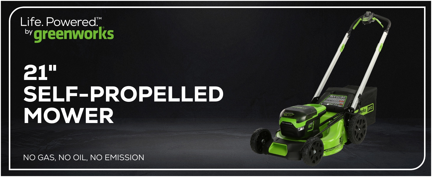 21“ SELF-PROPELLED MOWER