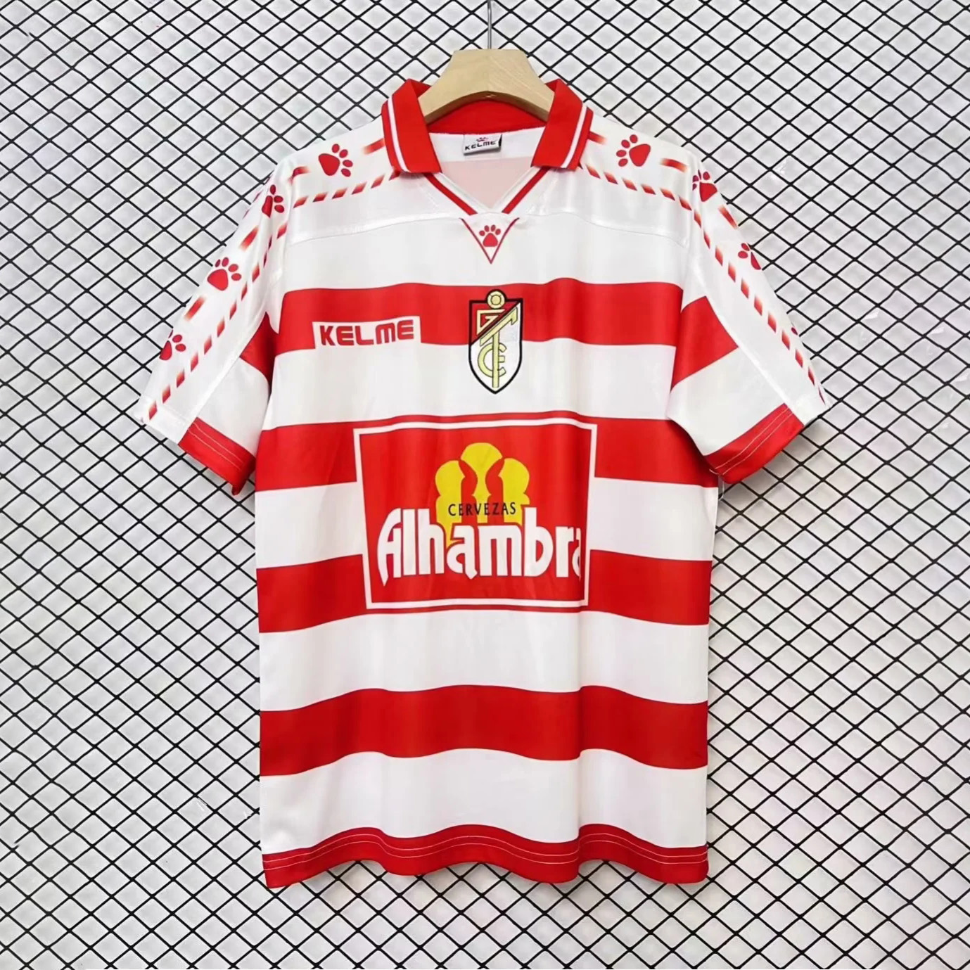 ManixJersey.com | Retro Granada CF 1997-98 Home Jersey -Customize Name, Number and Patch | Worldwide Shipping