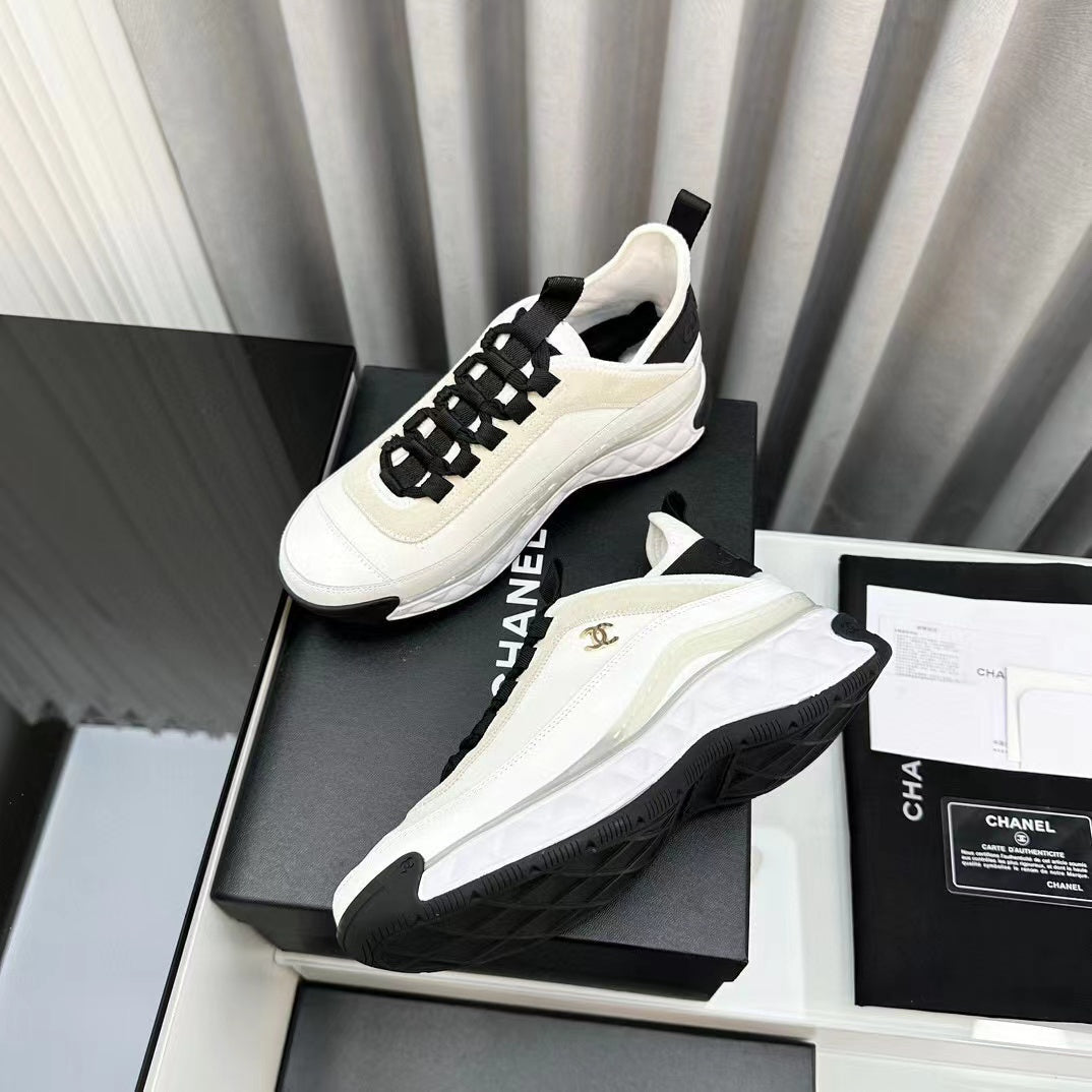 CC Bubble Quilted Trainer Sneaker White、mysite、Cacoeks