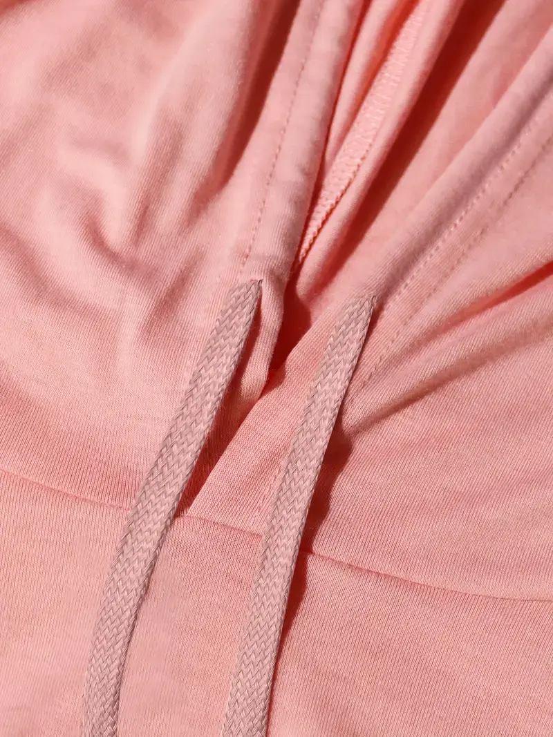 hz61008 vestido casual con capucha para mujeres - y transpirable sin con bolsillos y cintura ajustable, corte y tela semitransparente para /otoƱo, lavable en mƔquina, casual | vestido de corte | transpirable detalles 3