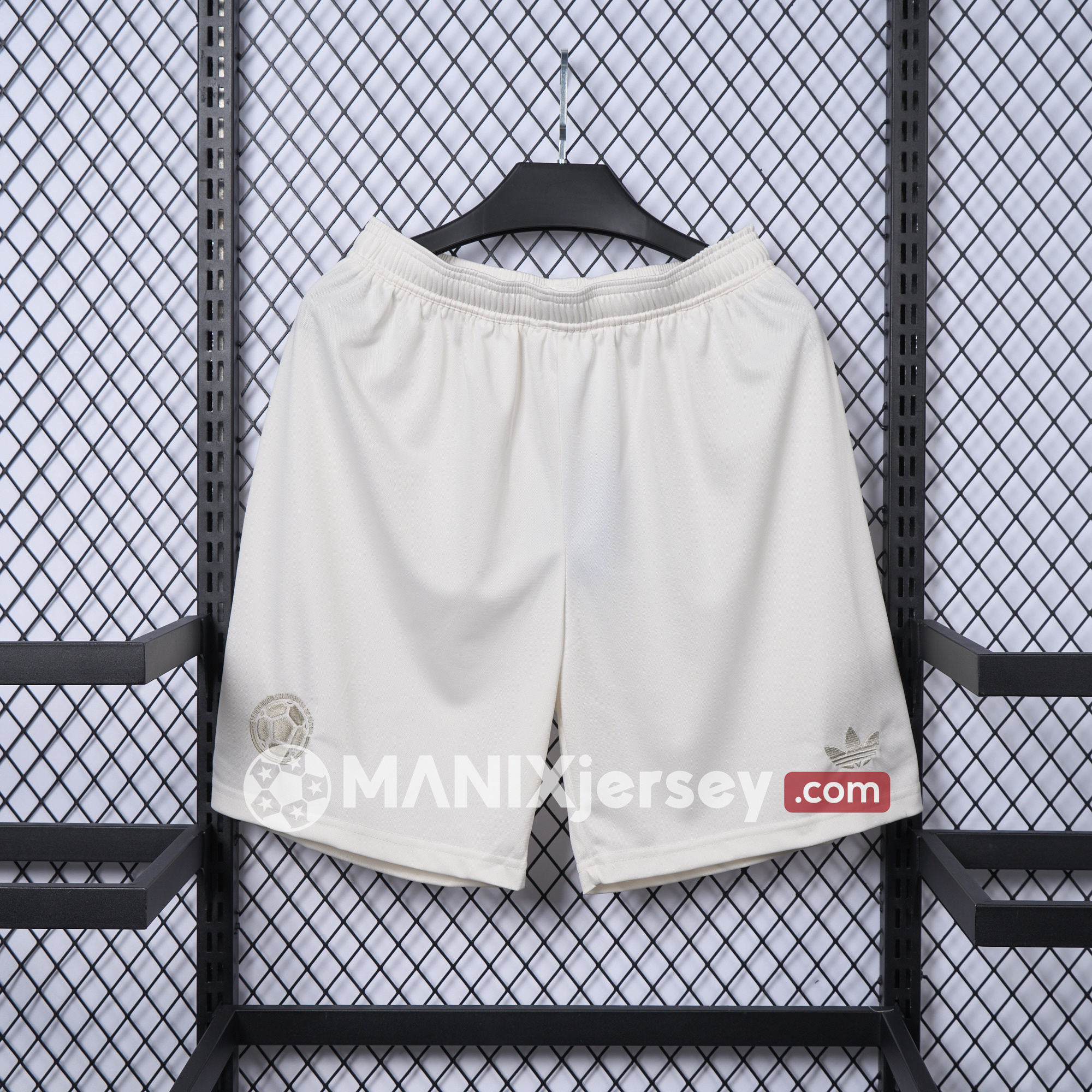 ManixJersey.com | Colombia 2024 100th Anniversary Shorts - Fans Version -Customize Name, Number and Patch | Worldwide Shipping