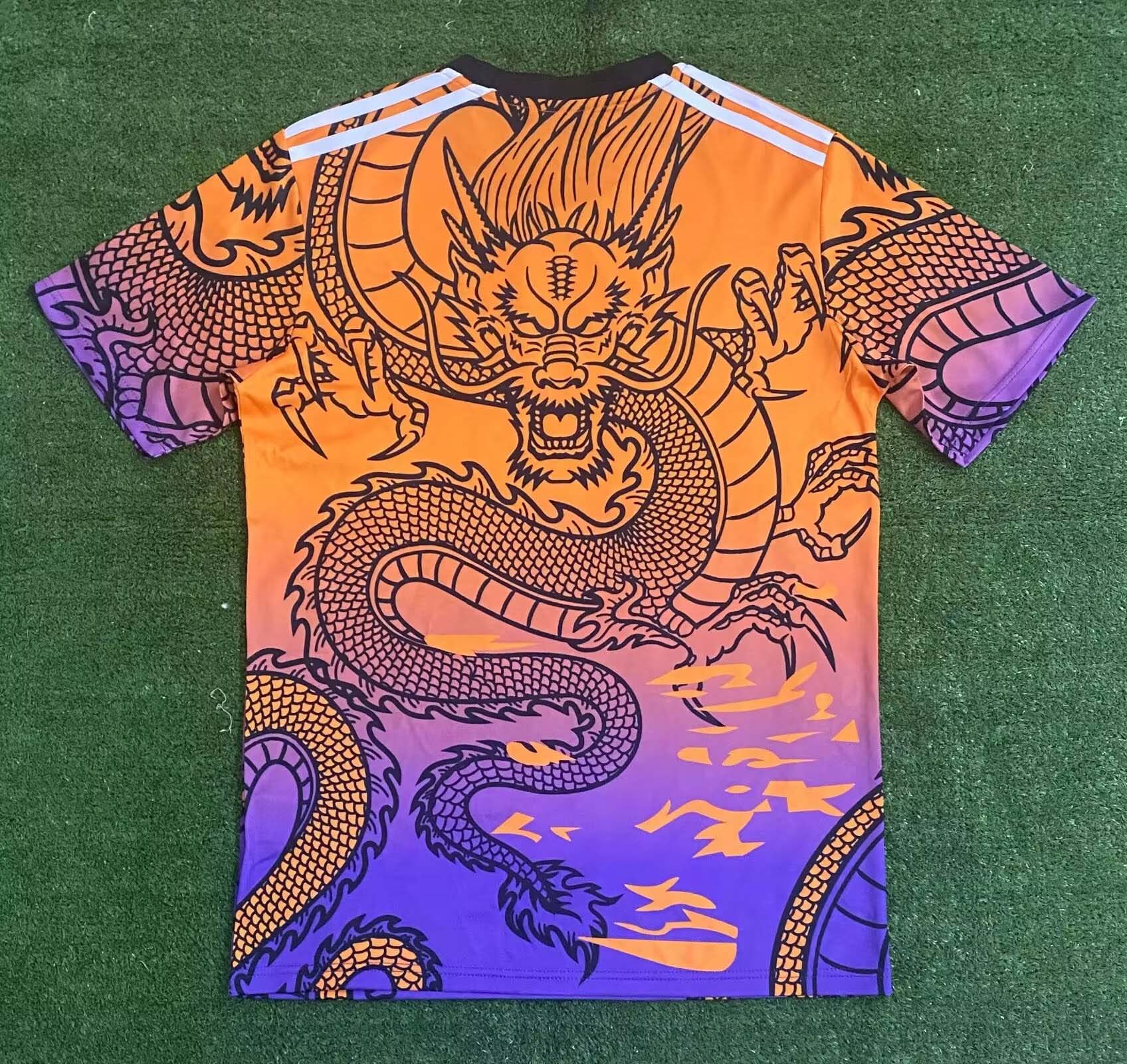 2024/2025 Real Madrid Training Wear Orange and Purple Football Shirt 1:1 Thai Quality:football jersey mysite: unitedjerseyfootball 邓江浪:football