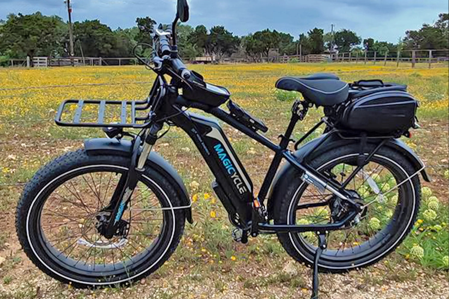 Magicycle Ebike Front Rack、mySite、bearsvspackers