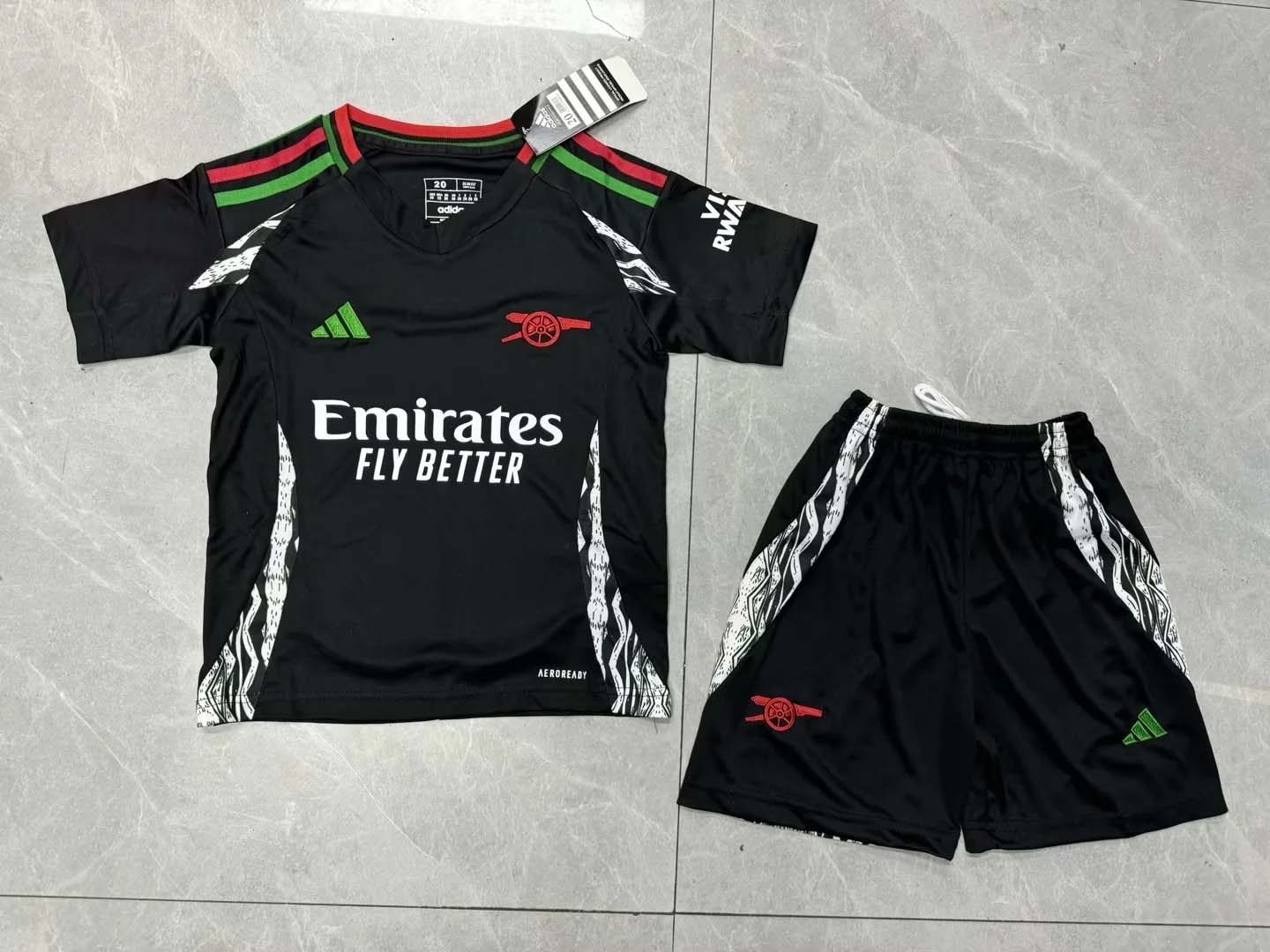 2024/2025 Arsenal Away Football Shirt 1:1 Thai Quality Kids Size:football jersey mysite: unitedjerseyfootball 邓江浪:football