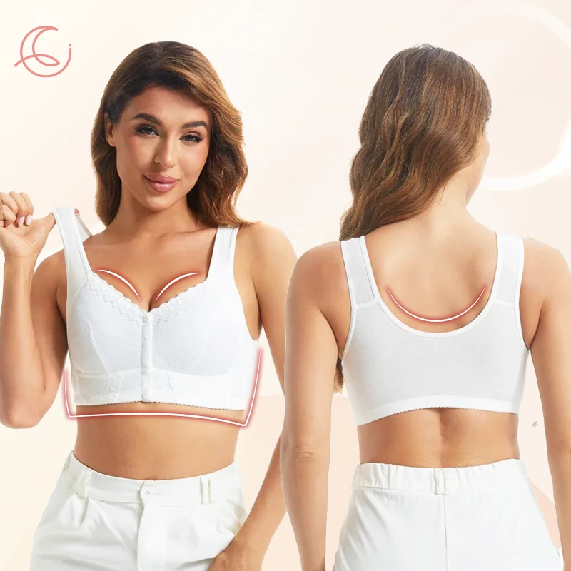 Moona Bra - LAST DAY SALE 80% OFF - Front Closure Breathable Bra for Seniors 28