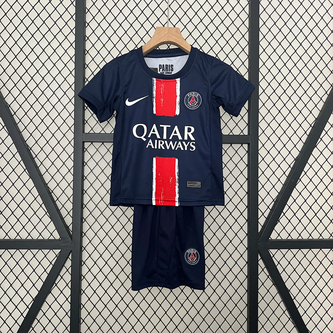 2024/2025 Psg Paris Saint-Germain Home Football Shirt 1:1 Thai Quality Kids Size:football jersey mysite: unitedjerseyfootball 邓江浪:football