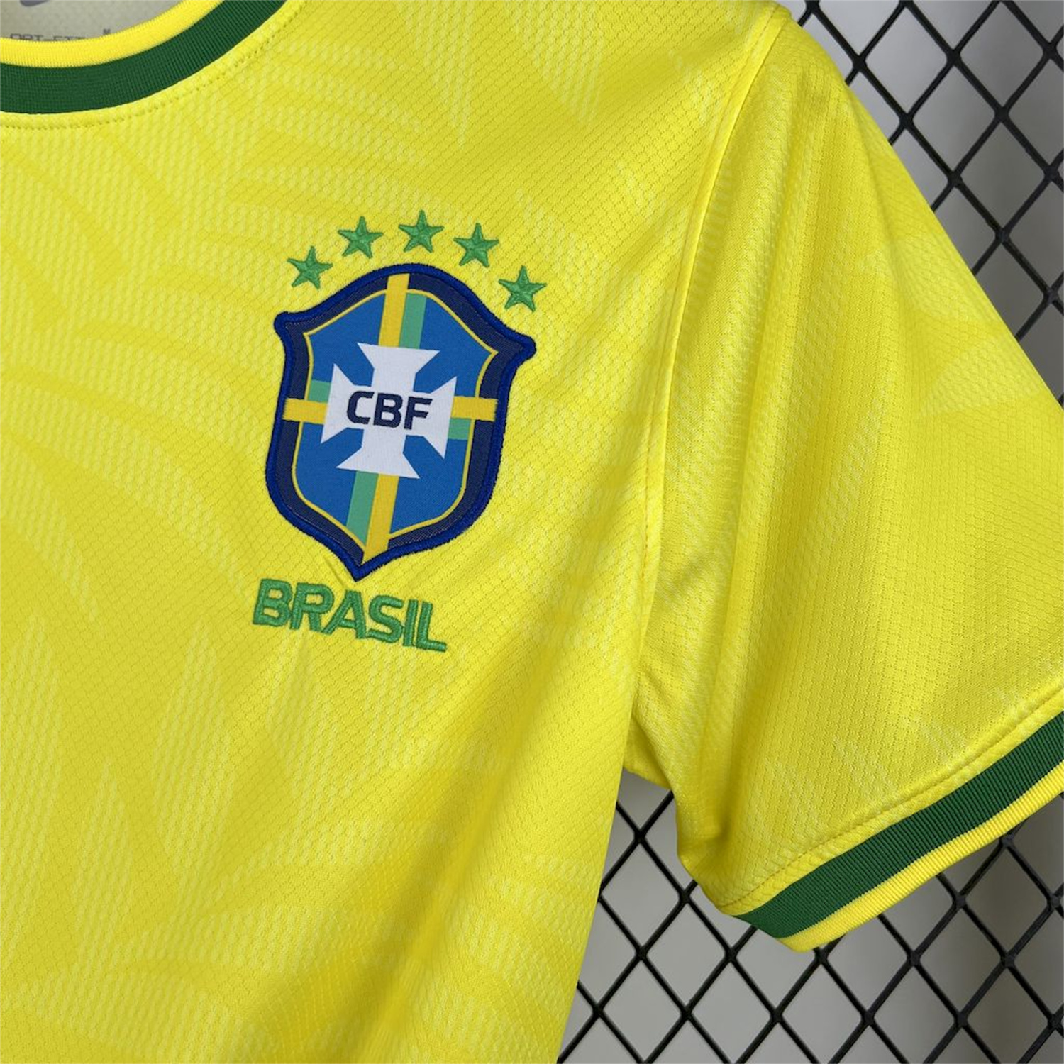 UltraTrikot-Brazil 25-26 Green Dove Yellow Jersey - Fans Version
