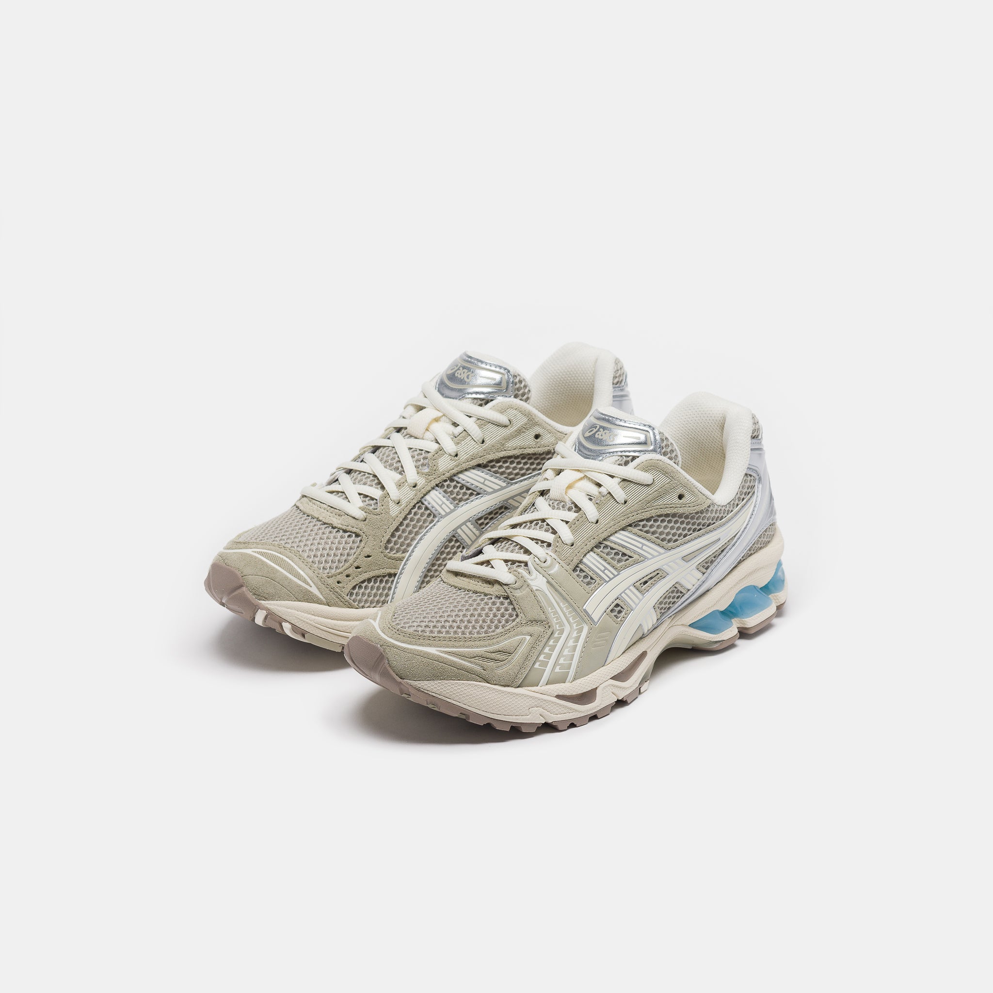 Juliana Salazar Gel-Kayano 14 Sneaker in Eucalyptus/Vanilla Ice