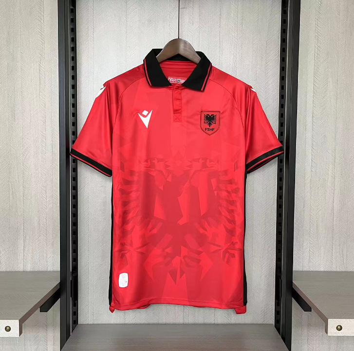 23/24 Albania Home Football Shirt-mysite Custom Football Kit- Nextkits