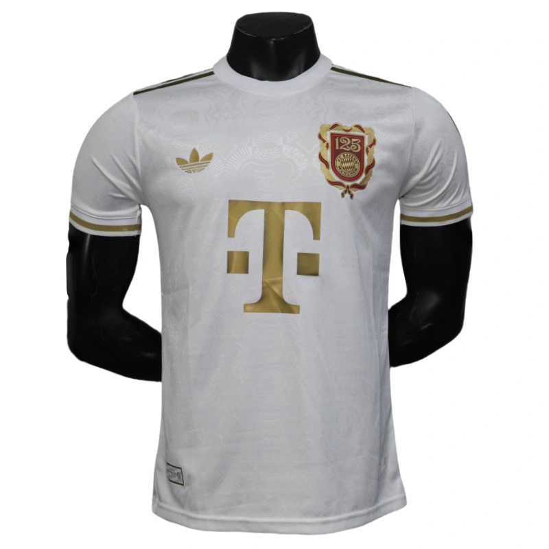 25-26 Bayern Munich 125th Anniversary soccer jersey-Player Version: Ajax 24-25 Home Stadium Jersey - Fans Version mysite: Adidas luxuryfootballshirts.com: https://www.luxuryfootballshirts.com/