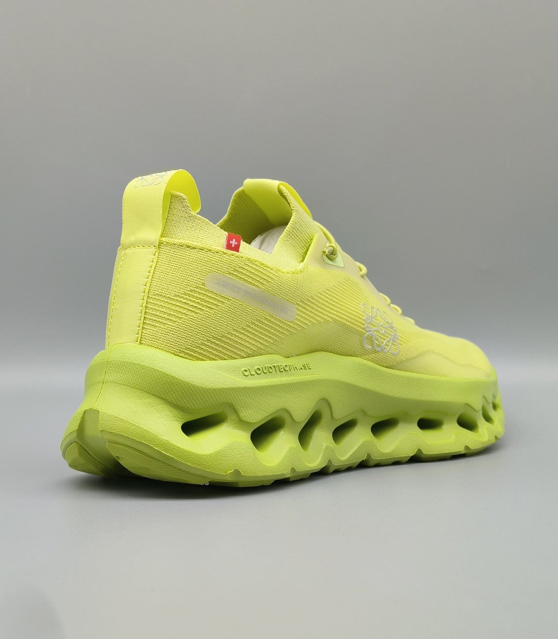 LW CLOUDTILT SNEAKER NEON GREEN POLYESTER、mysite、Cacoeks