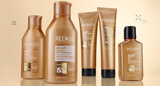 redken all soft family shot, redken all soft range, hydrating hair care