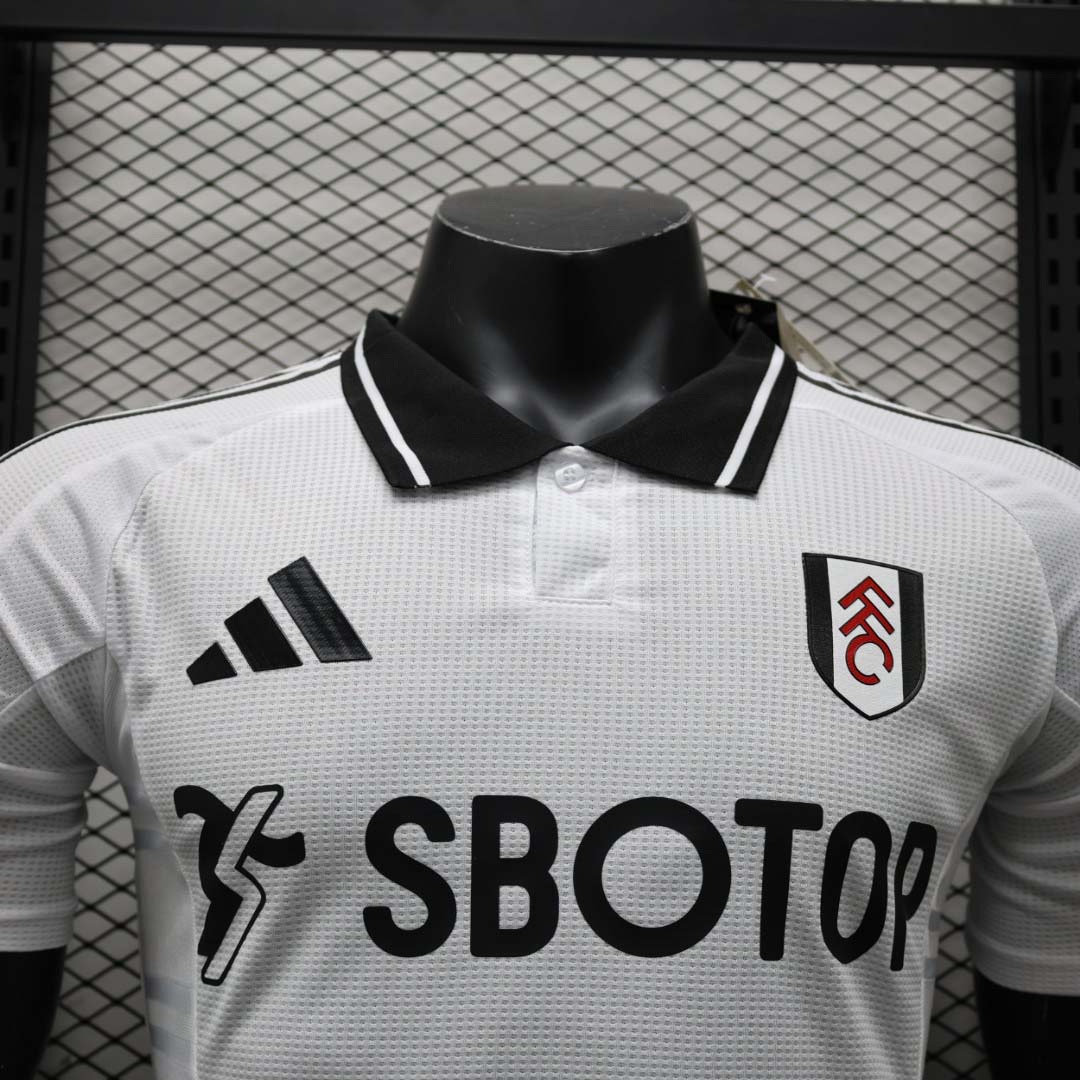 2024/2025 Player Version Fulham Home Football Shirt 1:1 Thai Quality:football jersey mysite: unitedjerseyfootball 邓江浪:football
