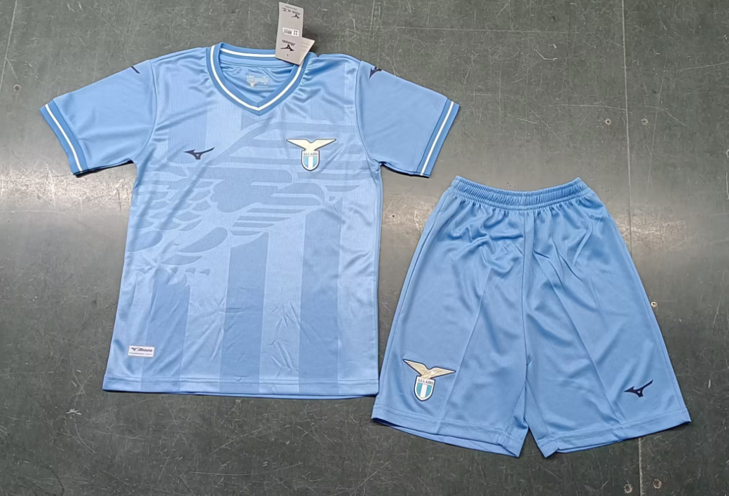23/24 Lazio Home Football Shirt Kids Size Suit-mysite Custom Football Kit- Nextkits