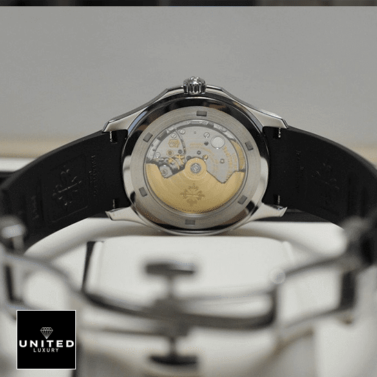Patek Philippe Rubber Strap Replica 3 Patek Philippe 5167A-001 Stainless Steel Case Replica upside view