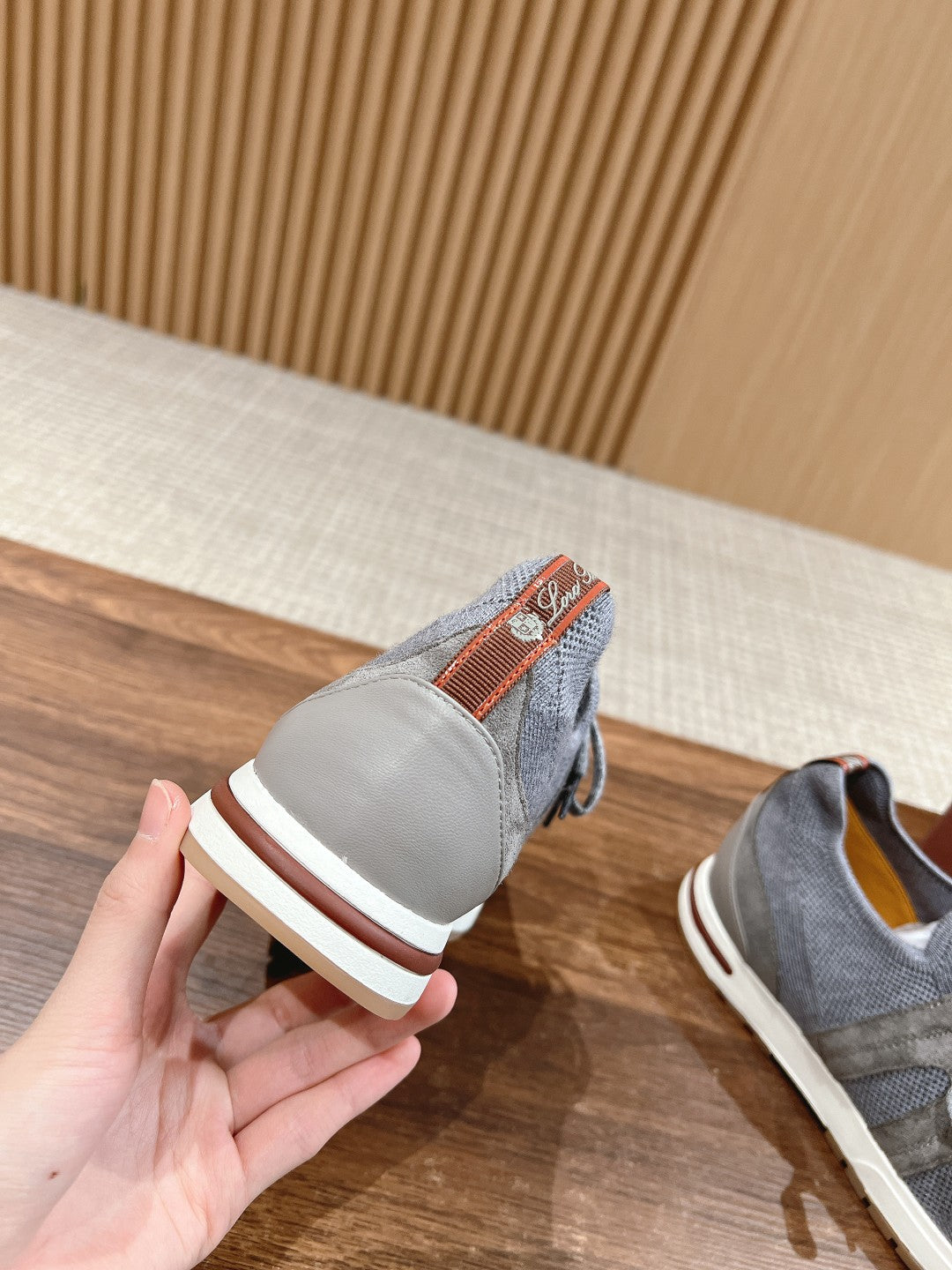 LP BASIC 360 FLEXY WALK SNEAKER LIGHT GRAY FABRICS、mysite、Cacoeks