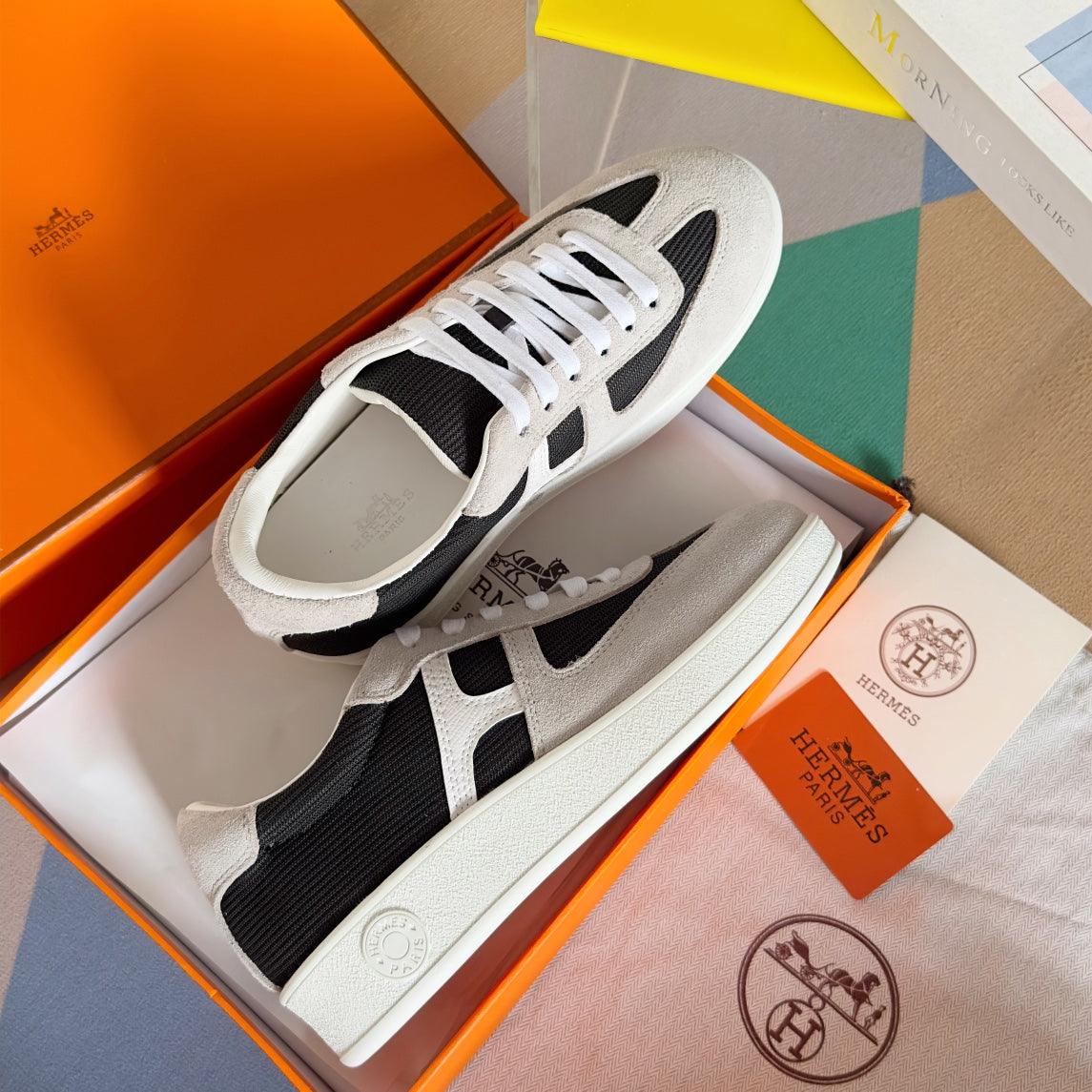 BOOMERANG SNEAKERS LIGHT GRAY MIX BLACK SUEDE、mysite、Cacoeks