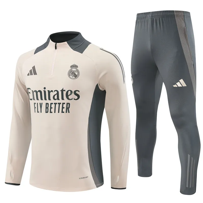 24-25 Real Madrid adult long-sleeved half-pull training suit kit: Ajax 24-25 Home Stadium Jersey - Fans Version mysite: Adidas luxuryfootballshirts.com: https://www.luxuryfootballshirts.com/