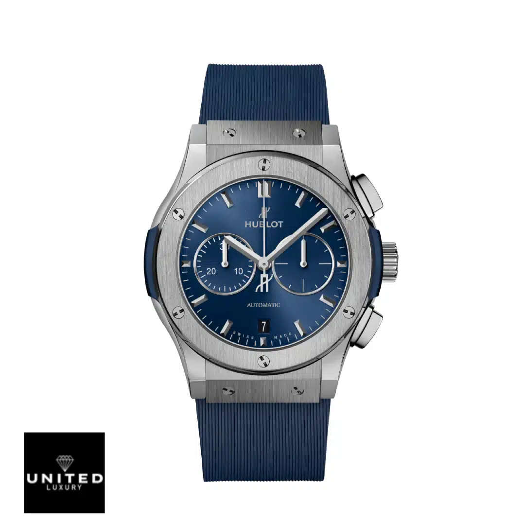 Hublot Classic Fusion Replica Yeni Proje 1 33 Hublot Classic Fusion Automatic Blue Sunray Dial Titanium 565.NX.7170.LR Replica