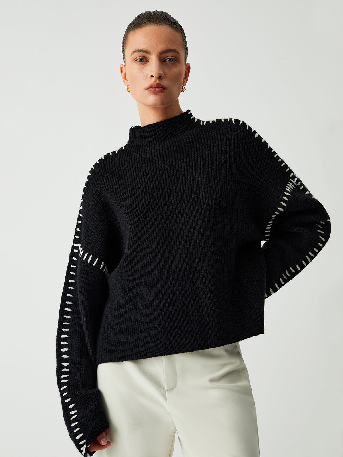 Oversized Turtleneck Jumper