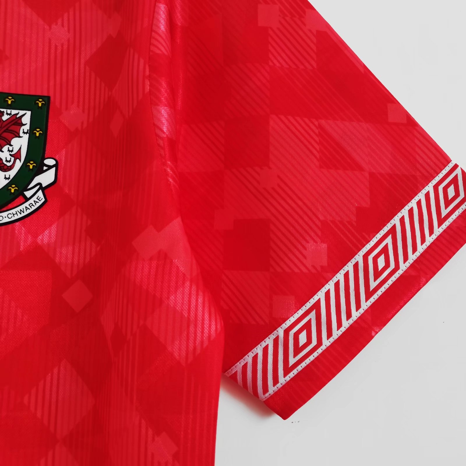 ManixJersey.com | Retro Wales 1990 Home Stadium Jersey -Customize Name, Number and Patch | Worldwide Shipping