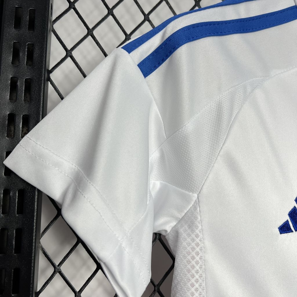 JerseysGala.com | Olympique Lyonnais Lyon 24-25 Home Stadium Kids Kit -Customize Name, Number and Patch | Worldwide Shipping