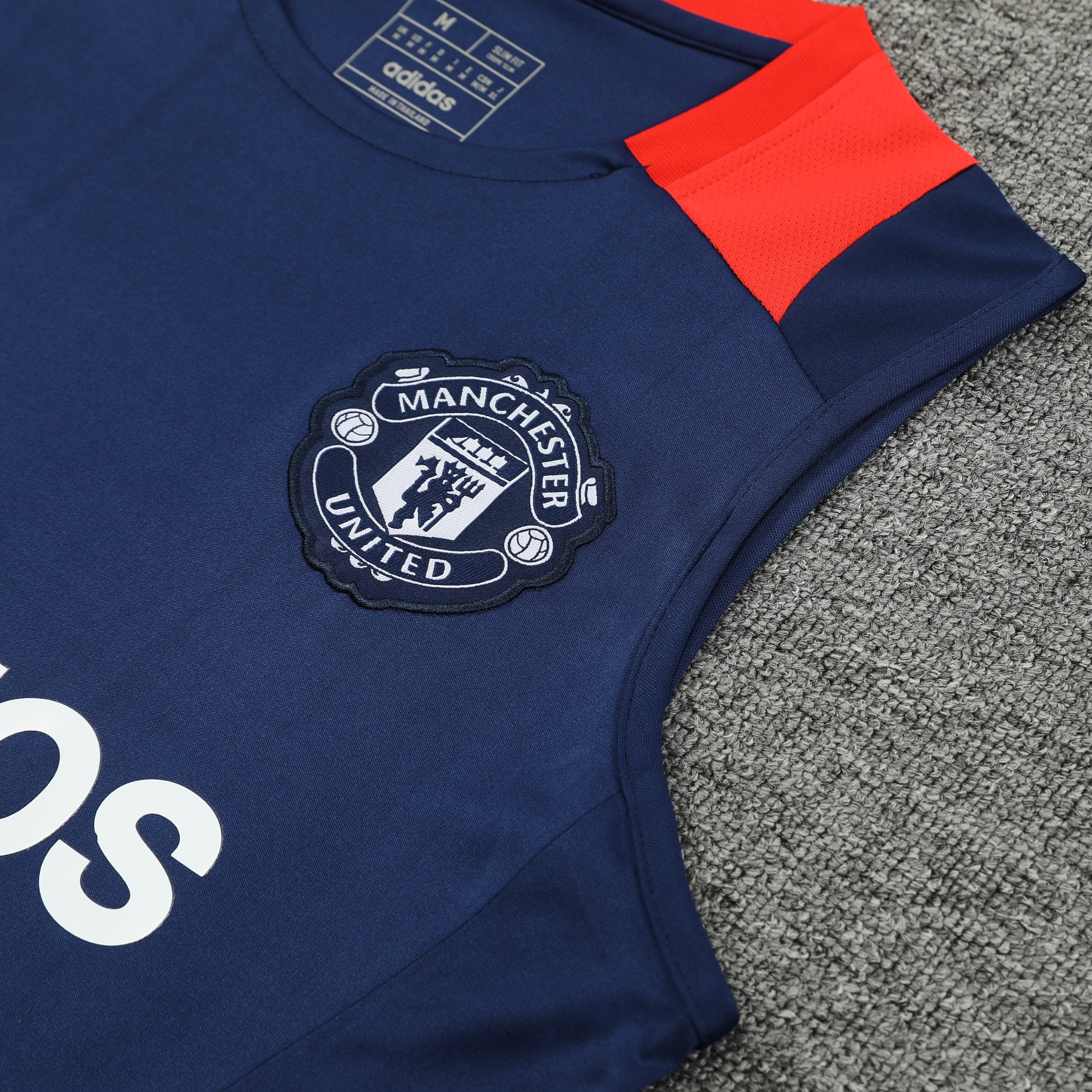 Higojerseys-Manchester United 24-25 Vest Training Set - Deep Blue