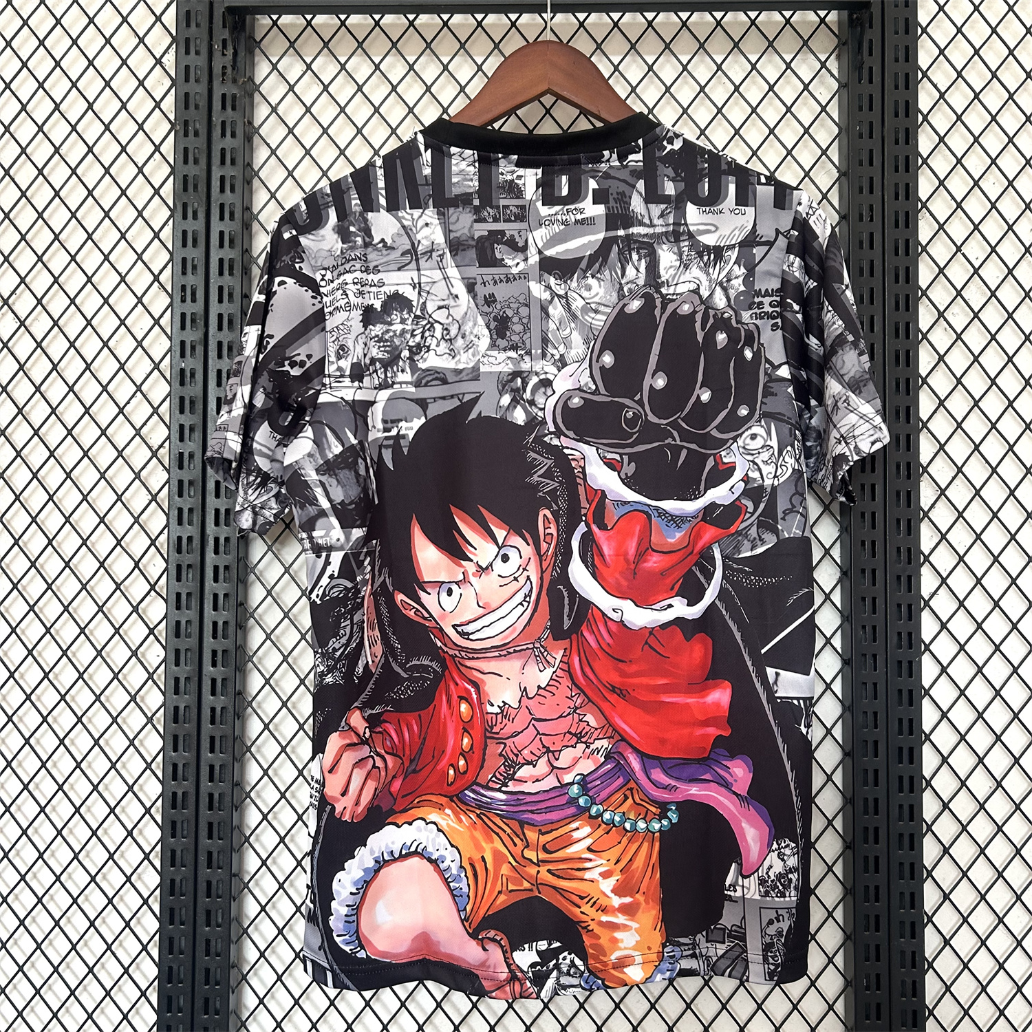 UltraTrikot-Japan 25-26 One Piece Luffy Flame Fist Special Edition Jersey - Fans Version