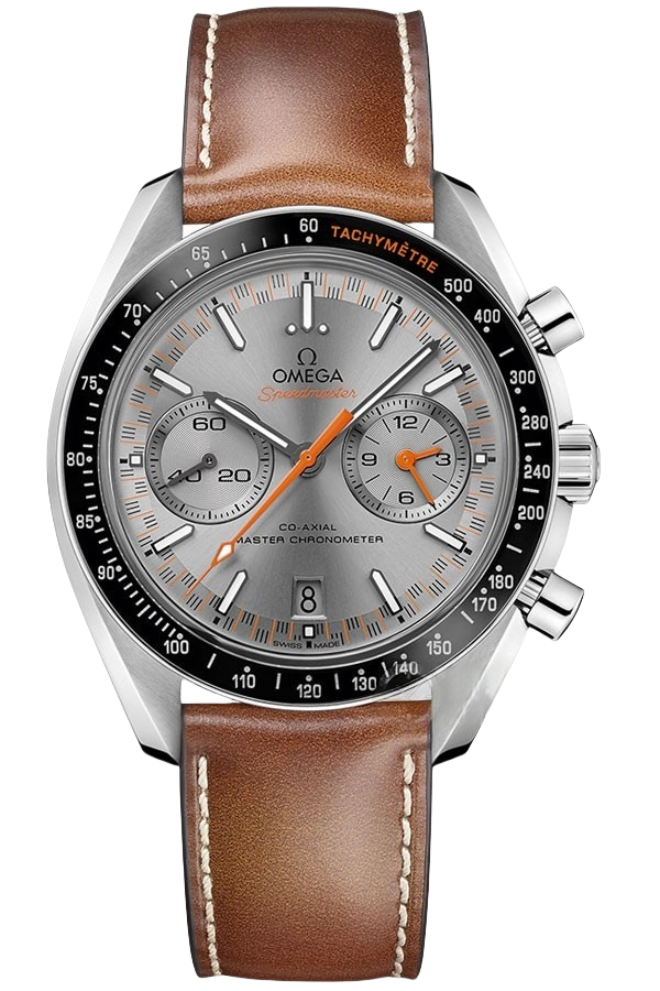 Omega Speedmaster Ref. 329.32.44.51.06.001 Super Clone Watch – Grey Dial Leather Strap Fake Replica