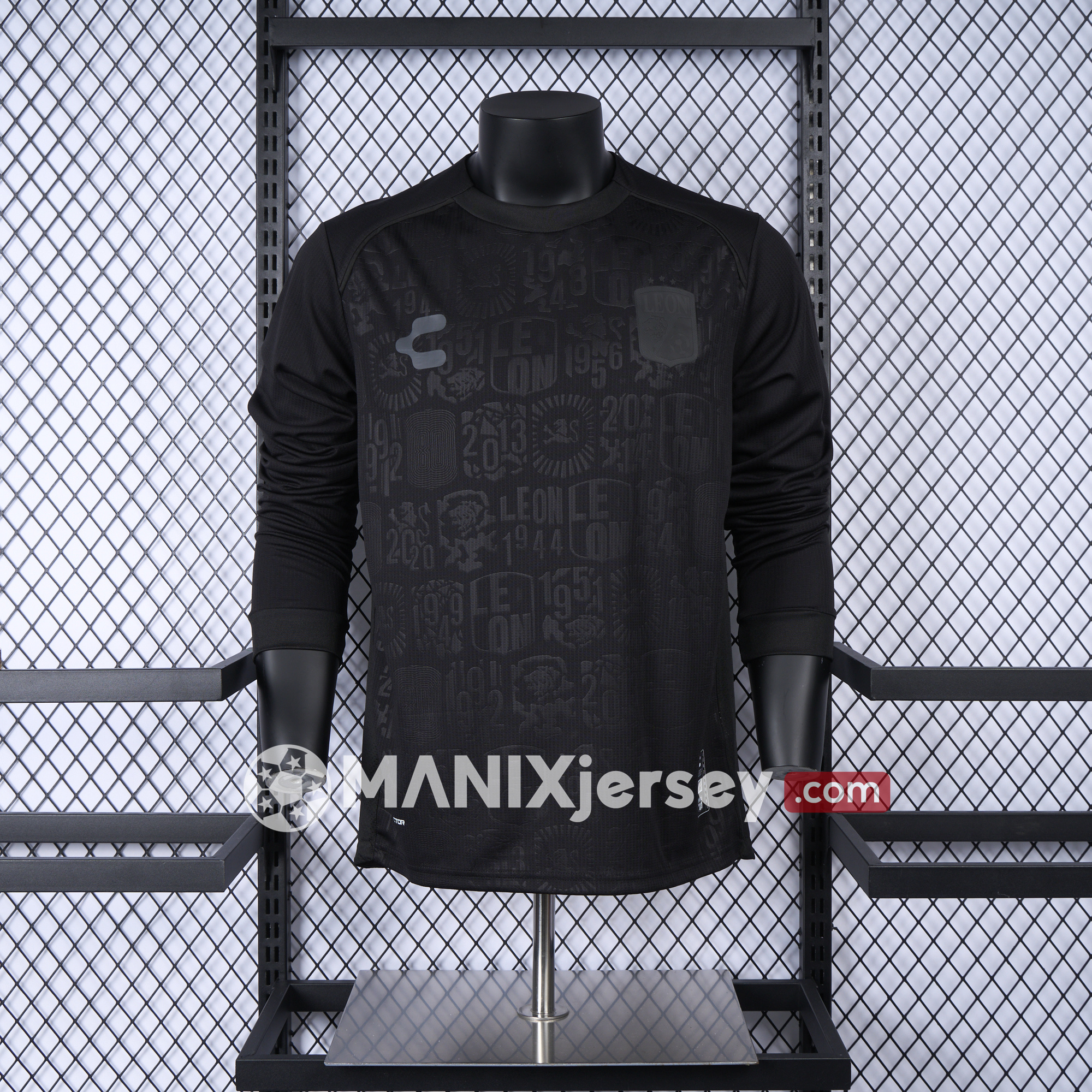 ManixJersey.com | Club León Club Leon 24-25 80th Anniversary Long Sleeve Jersey -Customize Name, Number and Patch | Worldwide Shipping