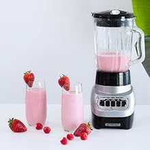 blender, ice crush, smootie, dip, pour, glass, 6 cup