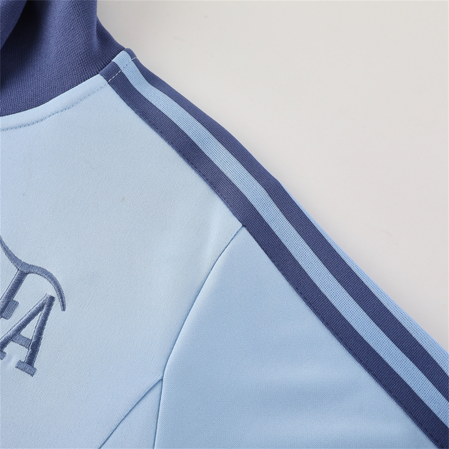 foot-Argentina 24-25 Throwback Jacket Training Tracksuit - Light Blue Jackets & Blue Pants