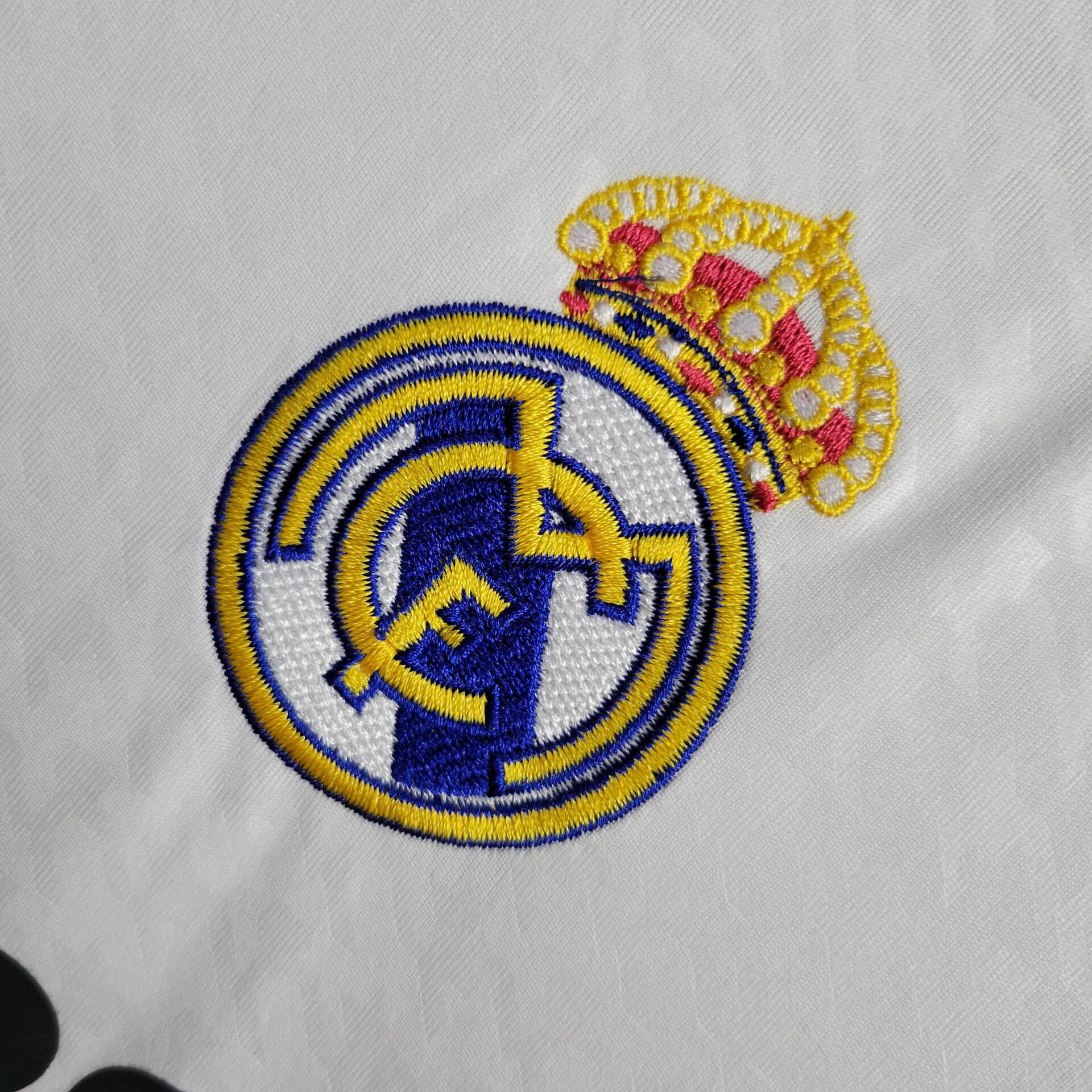 Higojerseys-Real Madrid 24-25 Home Long Sleeve Jersey - Fans Version