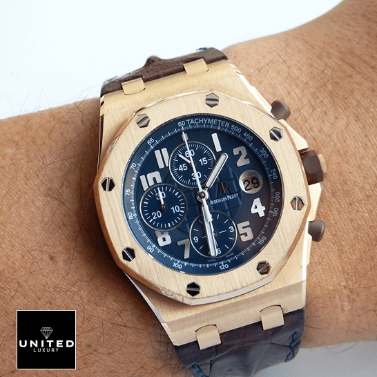 Audemars Piguet Royal Oak Offshore 26365OR.OO.D801CR.01 Top Replica 1:1 audemars piguet royal oak offshore 26365OR.OO .D801CR.01 replica wrist