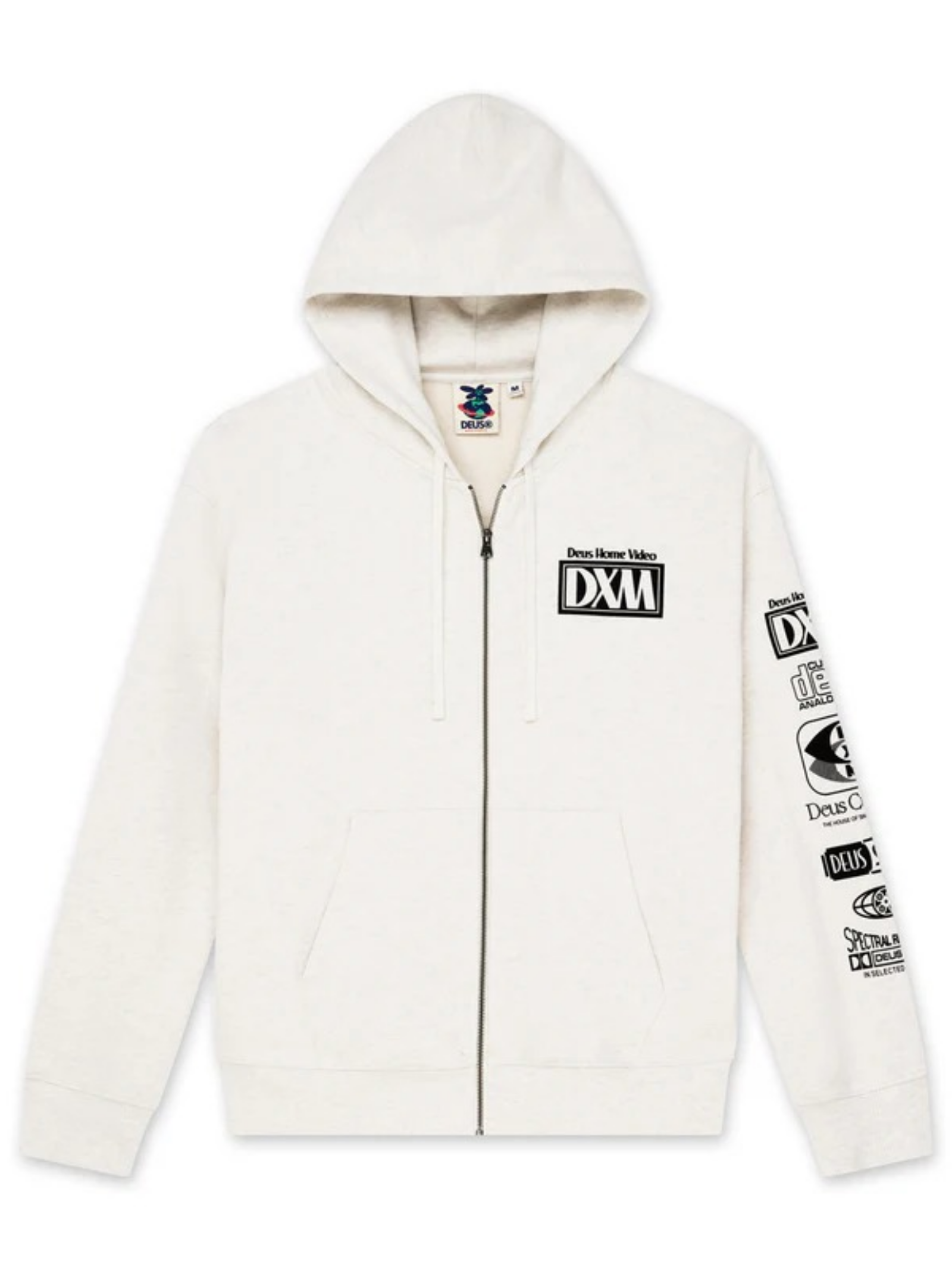 Cinematic Static Zip Hood