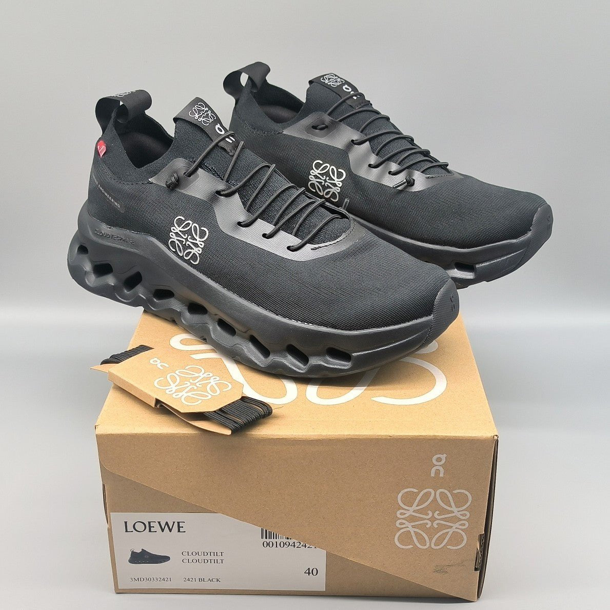 LW CLOUDTILT SNEAKER BLACK POLYESTER、mysite、Cacoeks