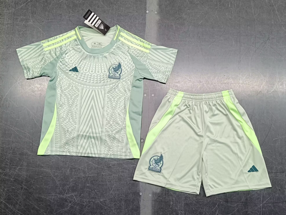 24/25 Mexicoru Away Football Shirt Kids Size Suit-mysite Custom Football Kit- Nextkits