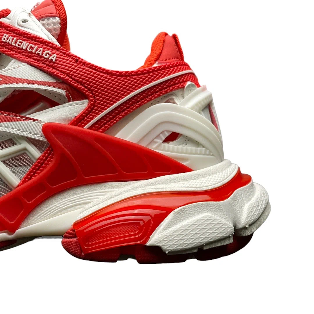 Balenciaga Track 2.0 Sneaker in White Red、mysite、Cacoeks