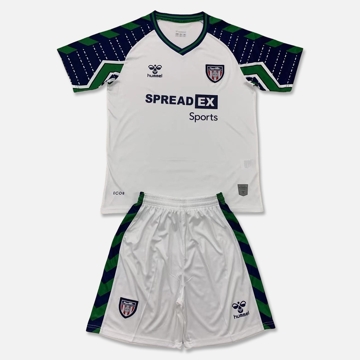 Higojerseys-Sunderland 24-25 Away Men's Adult Jersey Set - Fans Version