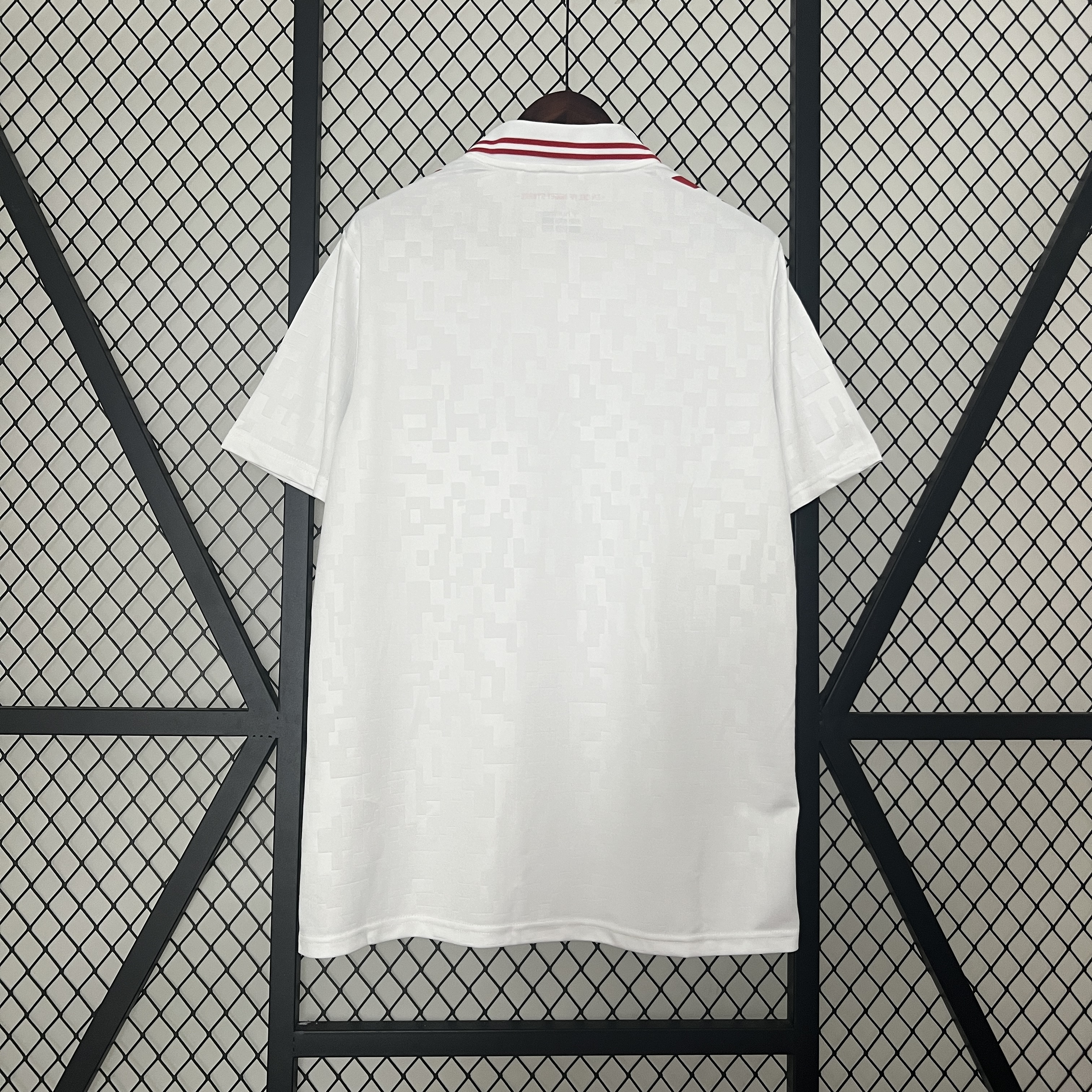 foot-Denmark 2024 Away Stadium Jersey - Fans Version