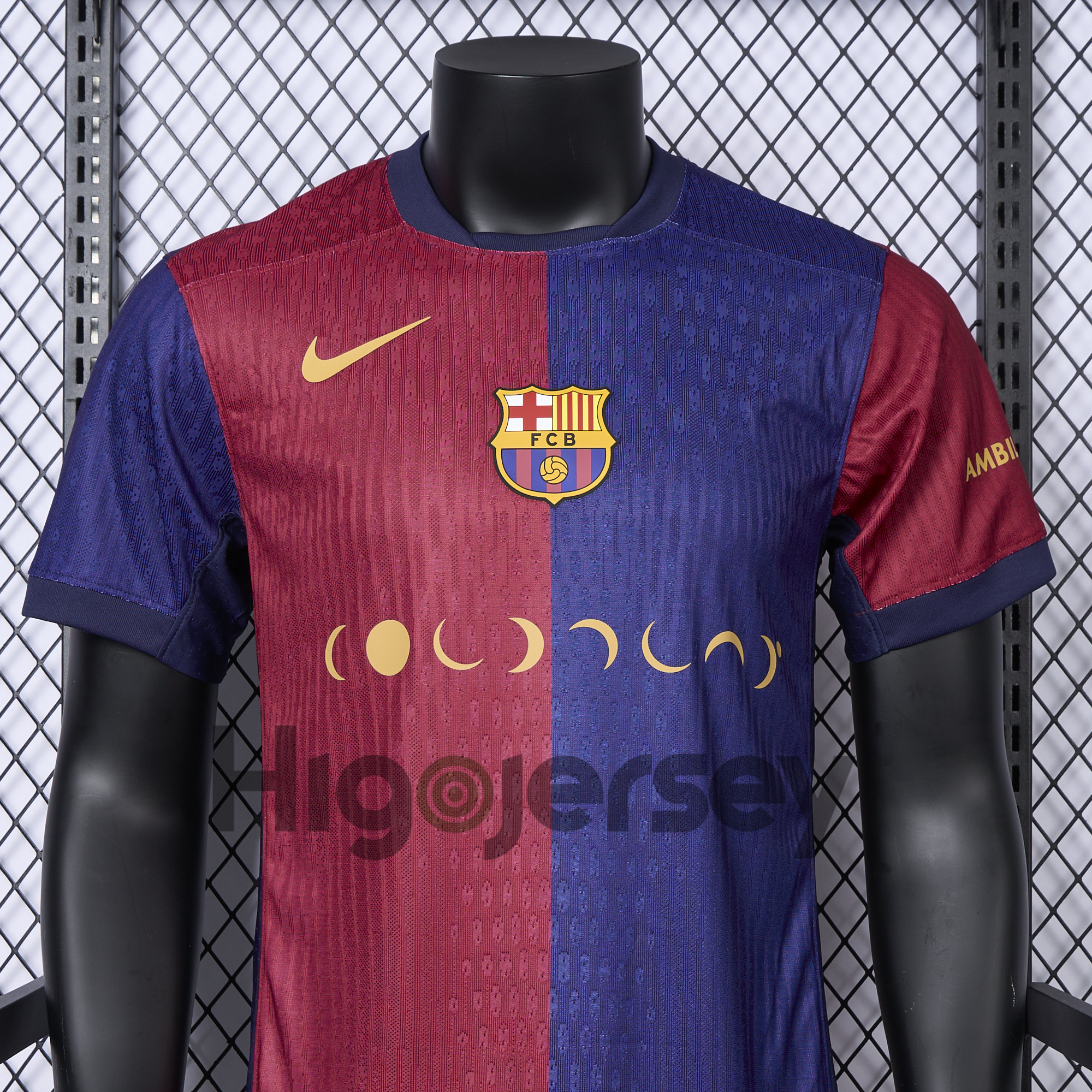 Higojerseys-Barcelona X CP 24-25 Home New Co-Branded Jersey - Player Version