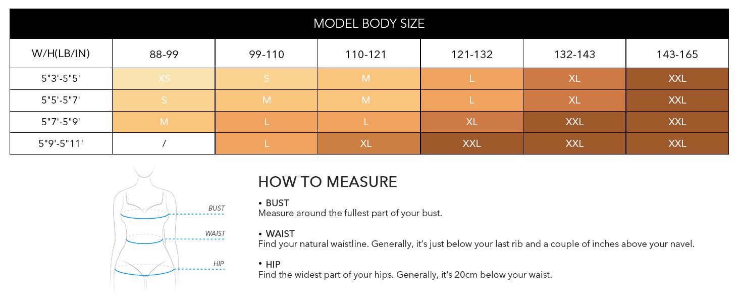 Body Size Guide