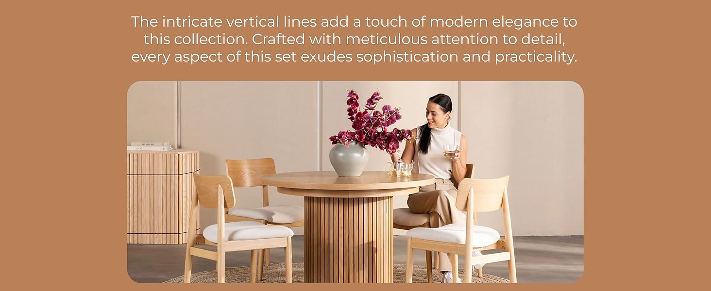 round extendable table