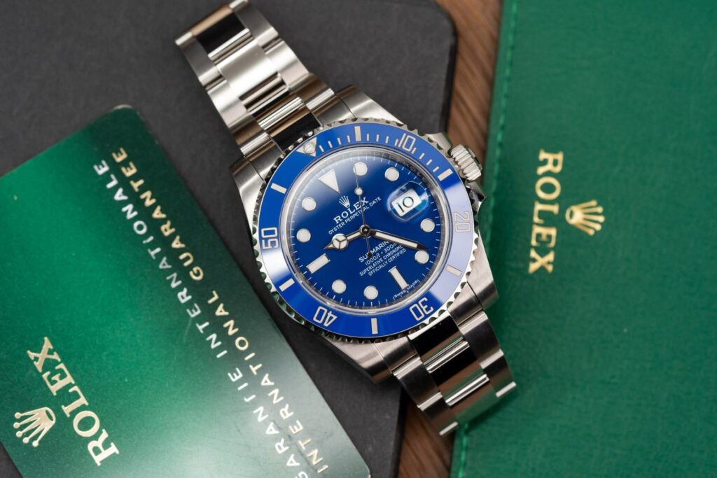 Đồng Hồ Rolex Submariner Date 116619LB Rep 11 Màu Xanh Clean 40mm (1)