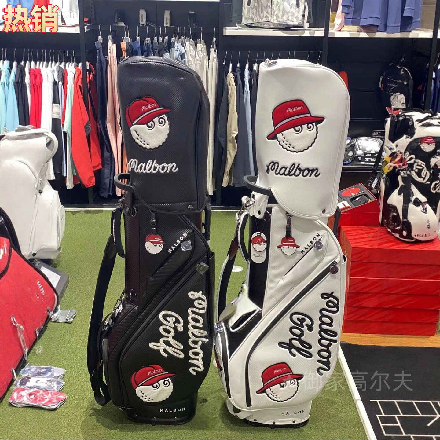 TITLESIT TAYLORMADE G/FORE GOLF BAG
